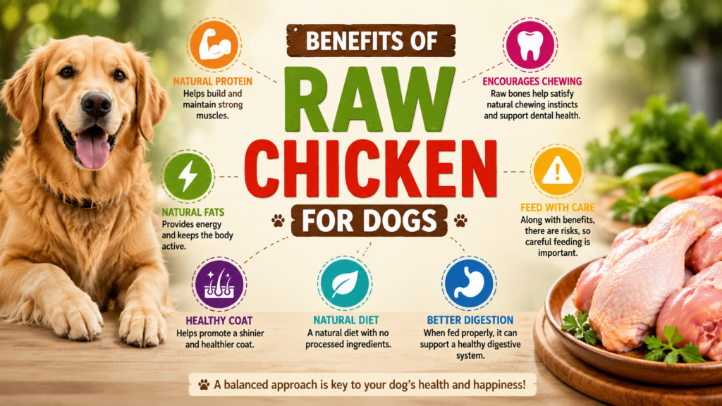 can dogs eat raw chicken