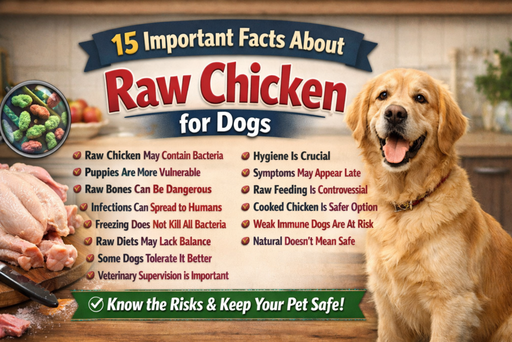can dogs eat raw chicken
