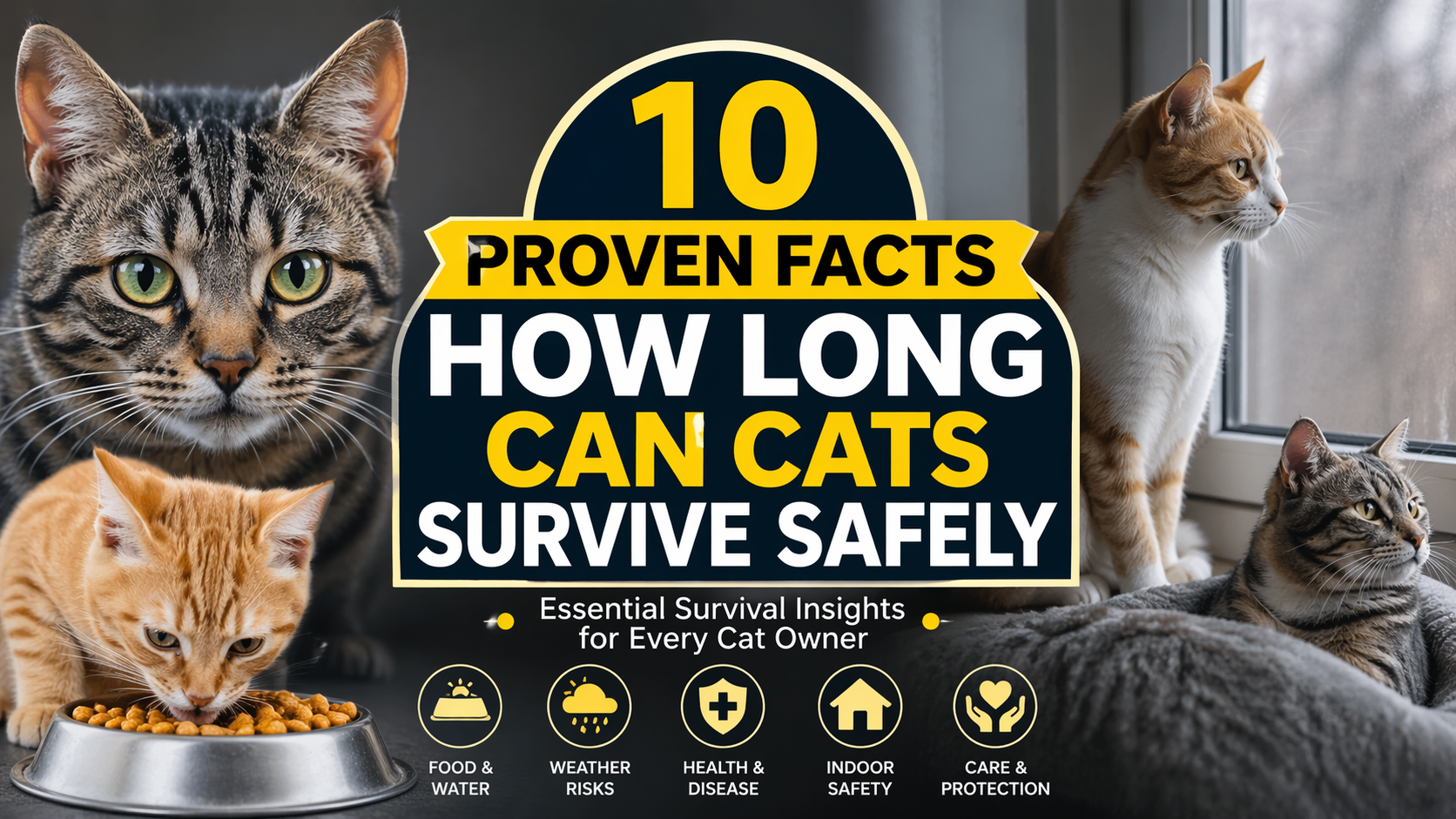 how long can cats survive
