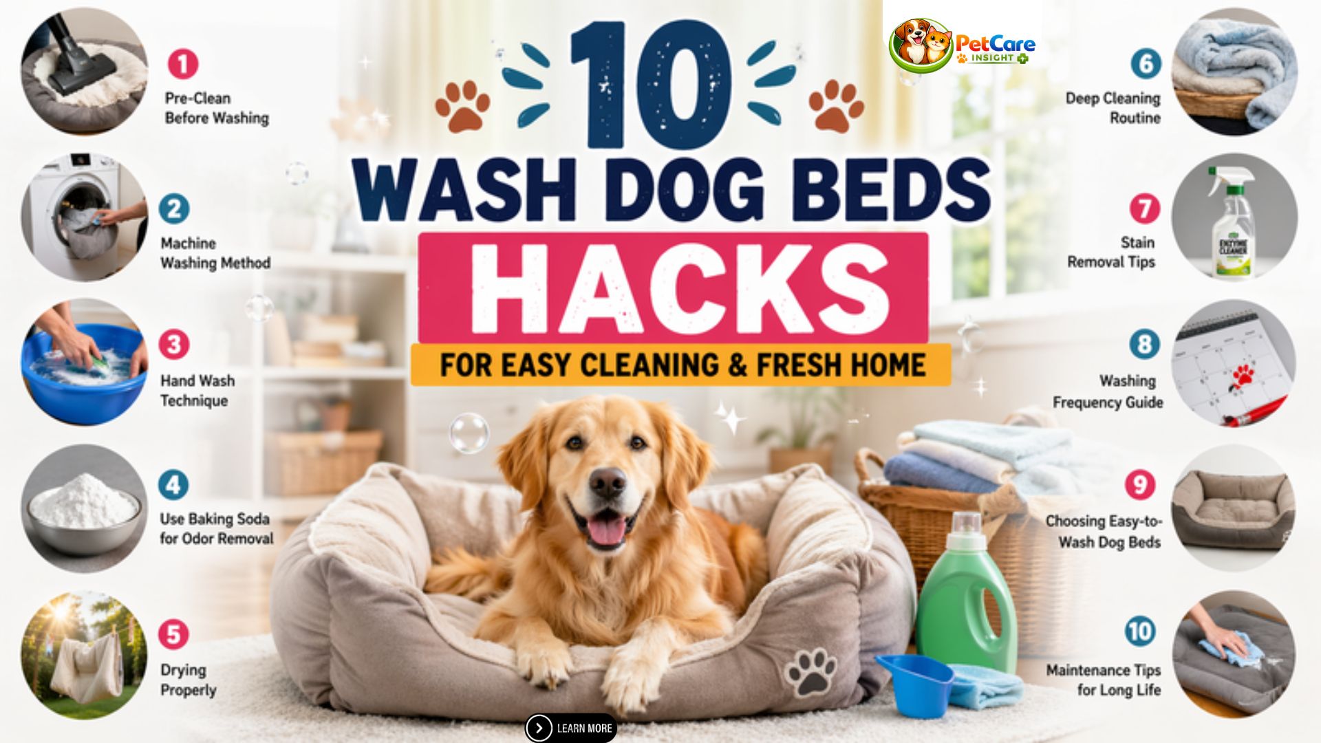 wash dog beds