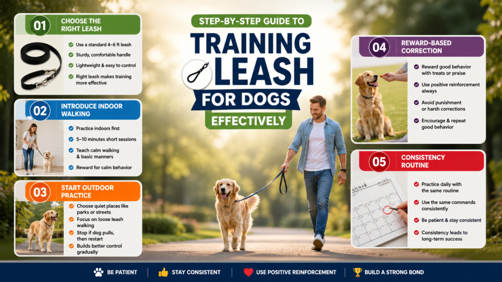 training leash for dogs
