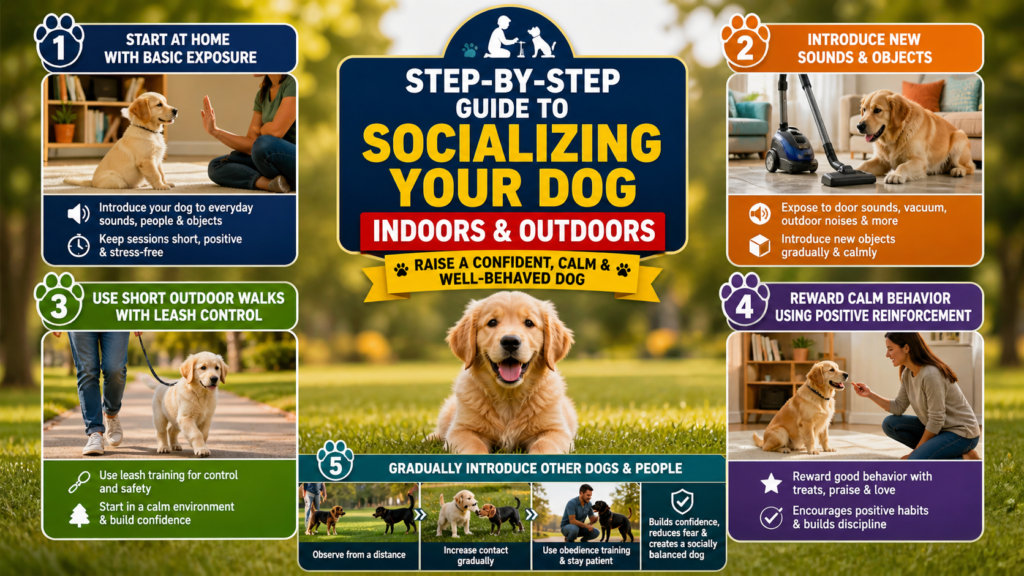 how to socialize a dog

