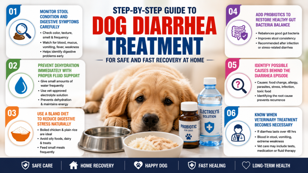 dog diarrhea treatment