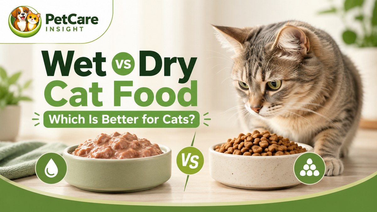 Wet vs Dry Cat Food