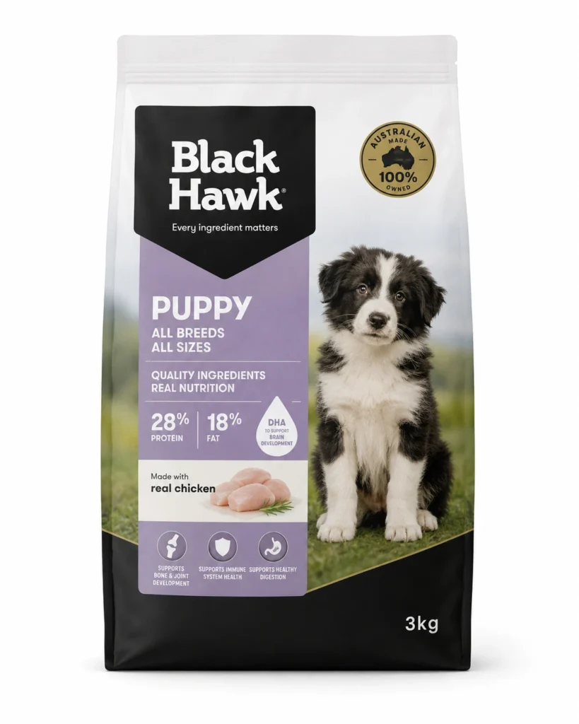 Black Hawk Puppy best puppy food Australia
